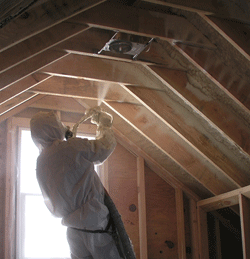 Costa Mesa CA attic spray foam insulation